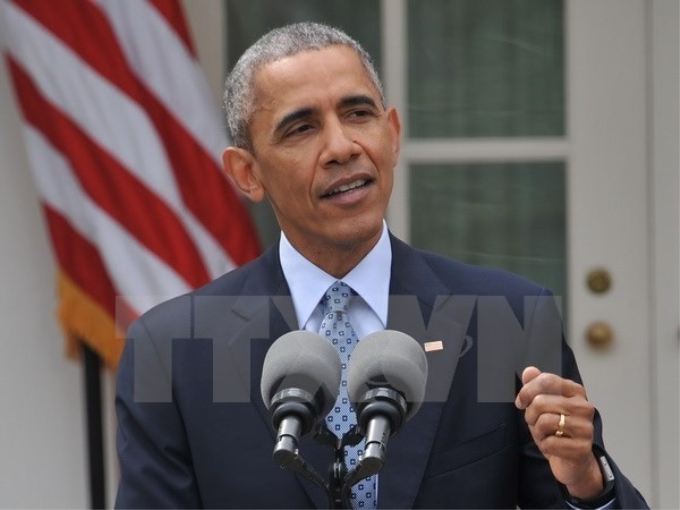 Tổng thống Hoa Kỳ Barack Obama. (Nguồn: AFP/TTXVN)